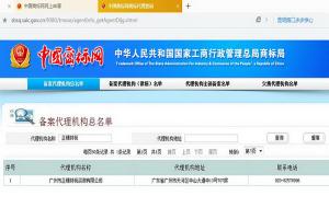 廣州正穗財稅咨詢有限公司是正規(guī)國家商標(biāo)局備案代理機構(gòu)